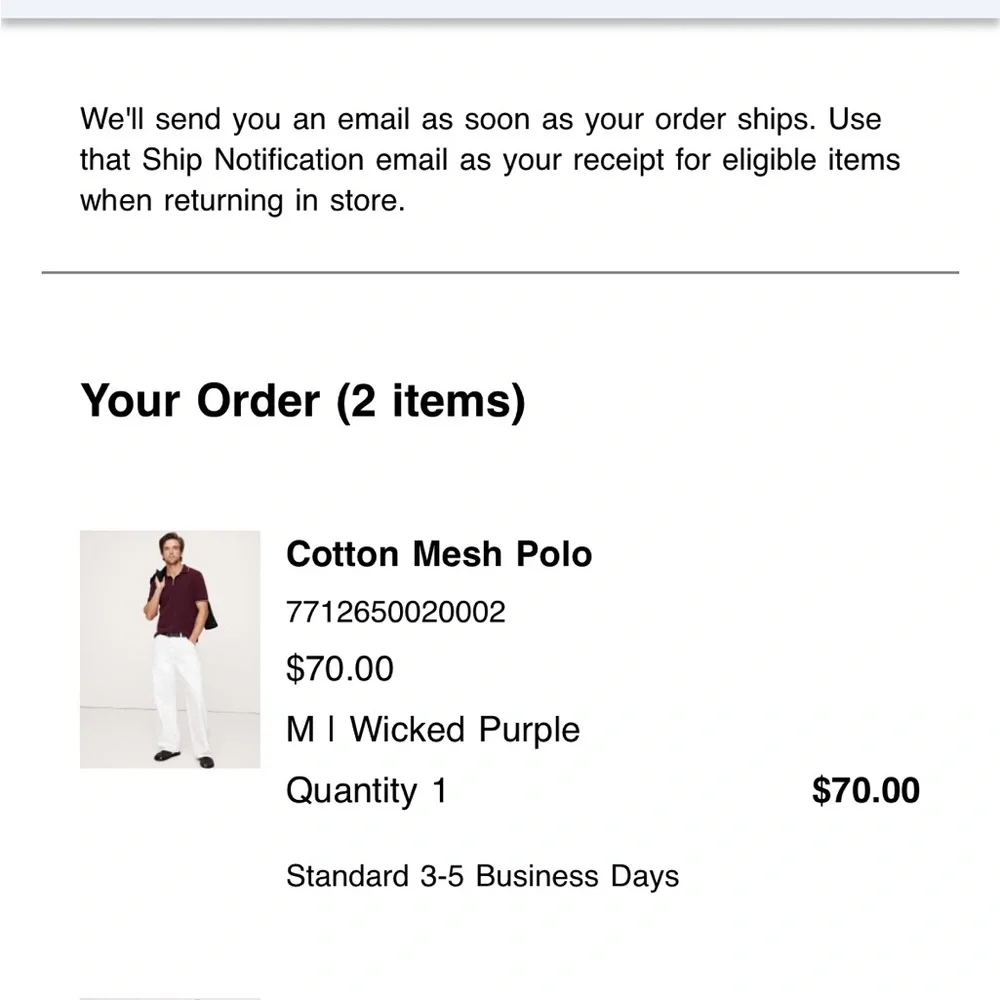 Banana Republic Maroon Polo Shirt